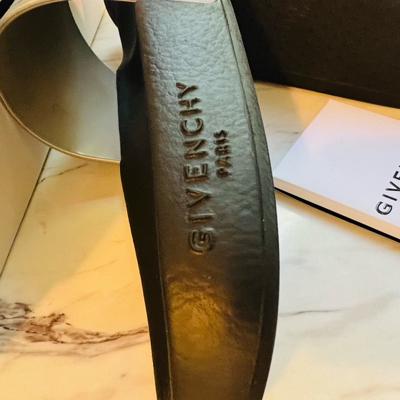 Two Pairs Givenchy Rubber Slides US Size 5 - Picture 2 of 14